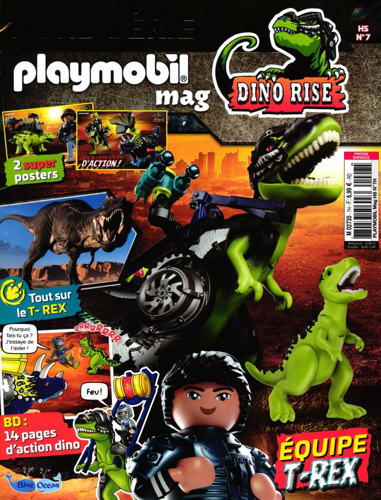 Numéro 7 magazine Playmobil Mag + Figurine