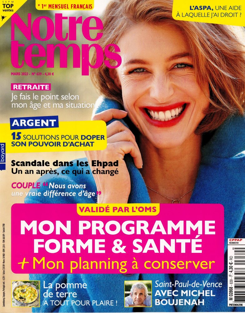Numéro 639 magazine Notre Temps