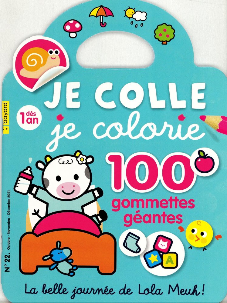 Numéro 22 magazine Je Colle, Je Colorie