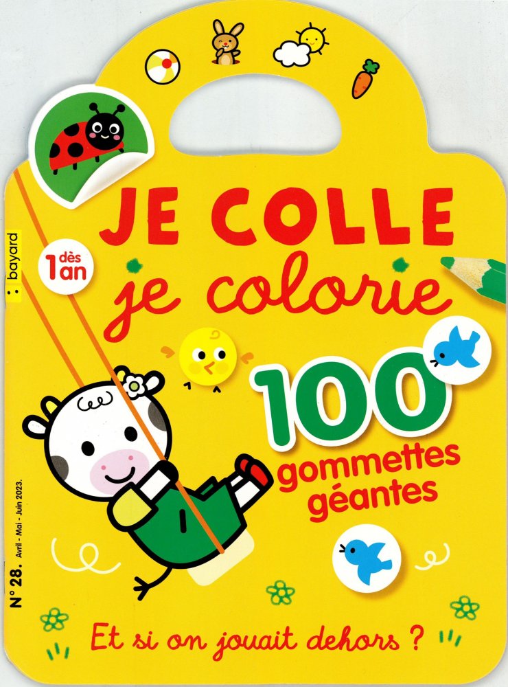 Numéro 28 magazine Je Colle, Je Colorie