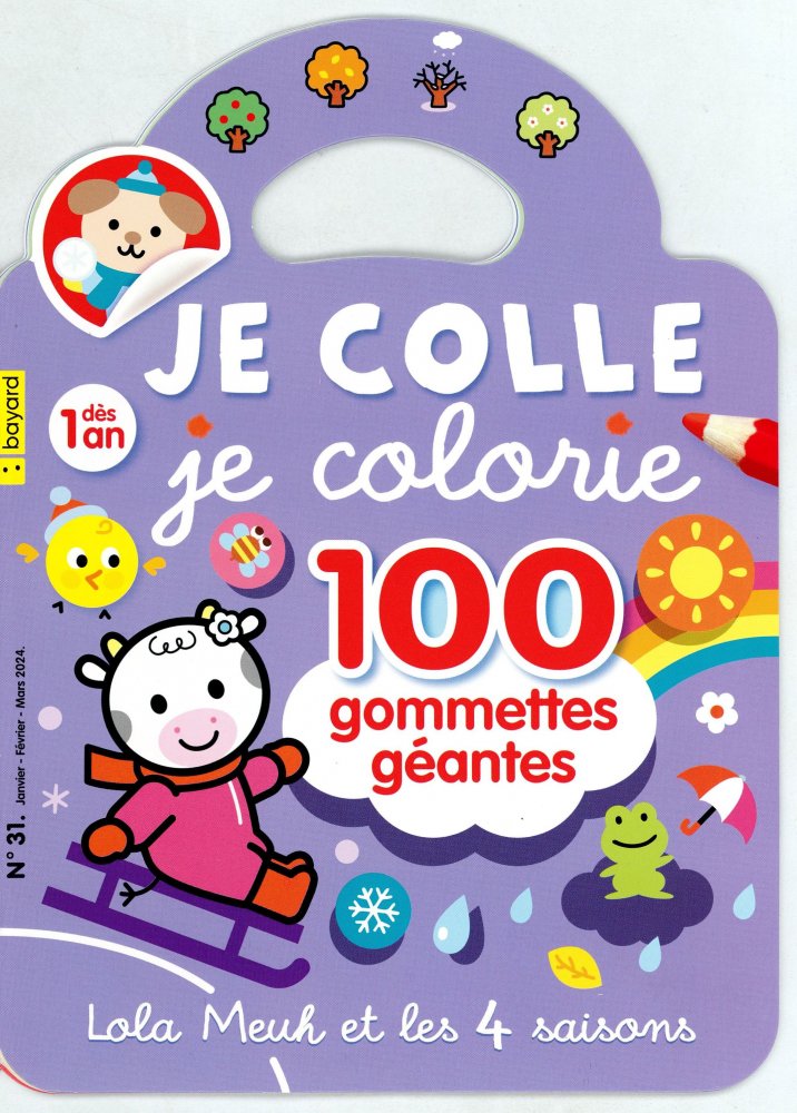 Numéro 31 magazine Je Colle, Je Colorie
