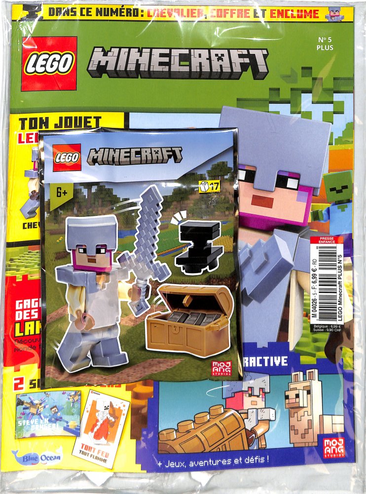 magazine Lego Minecraft + Jouet vendu au numéro
