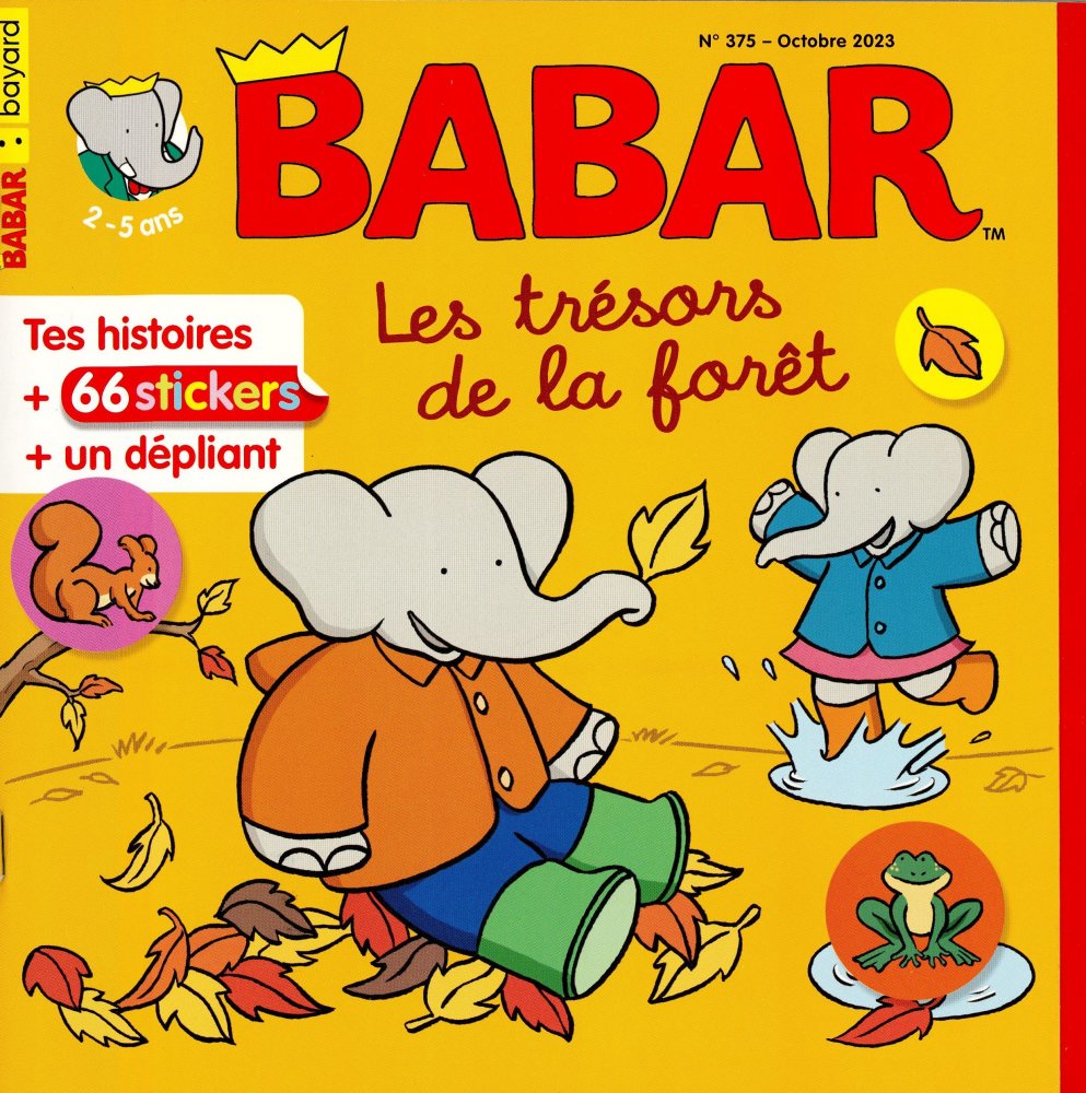 Numéro 375 magazine Babar