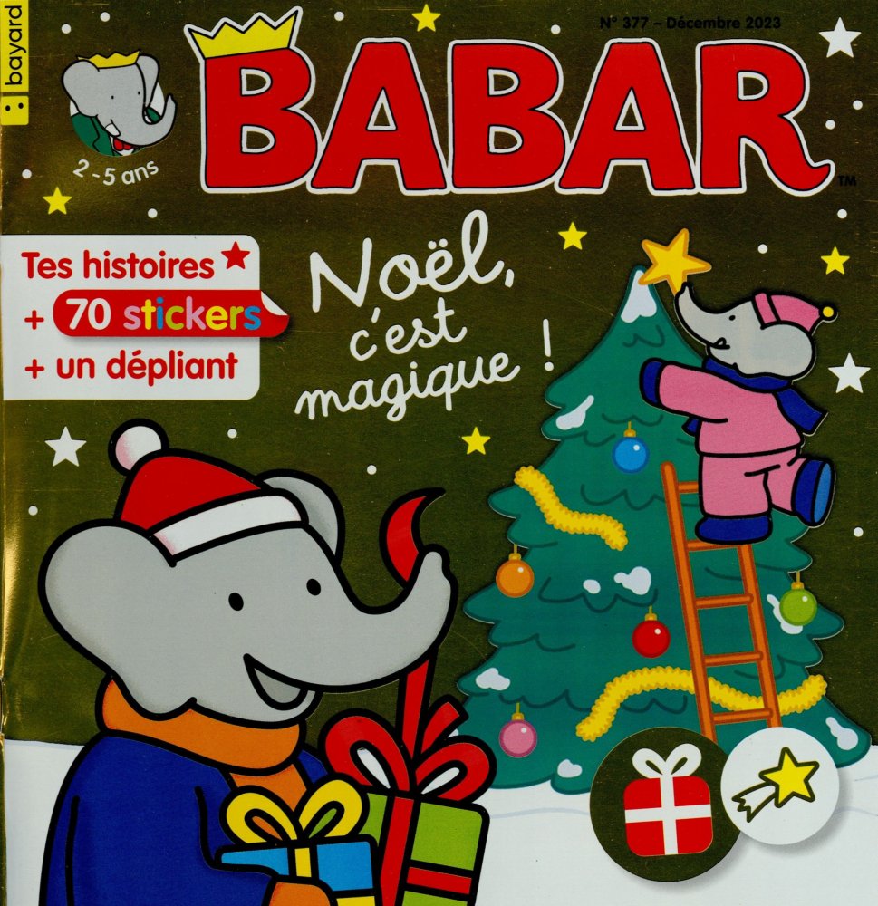 Numéro 377 magazine Babar
