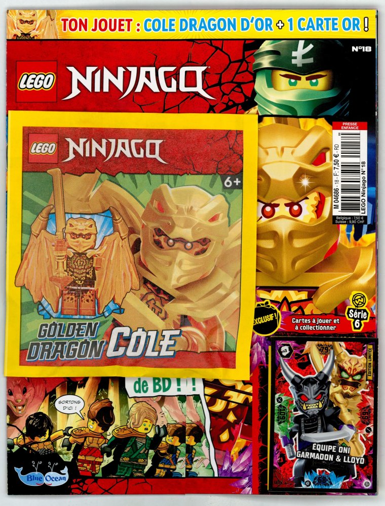 Numéro 18 magazine Lego Ninjago
