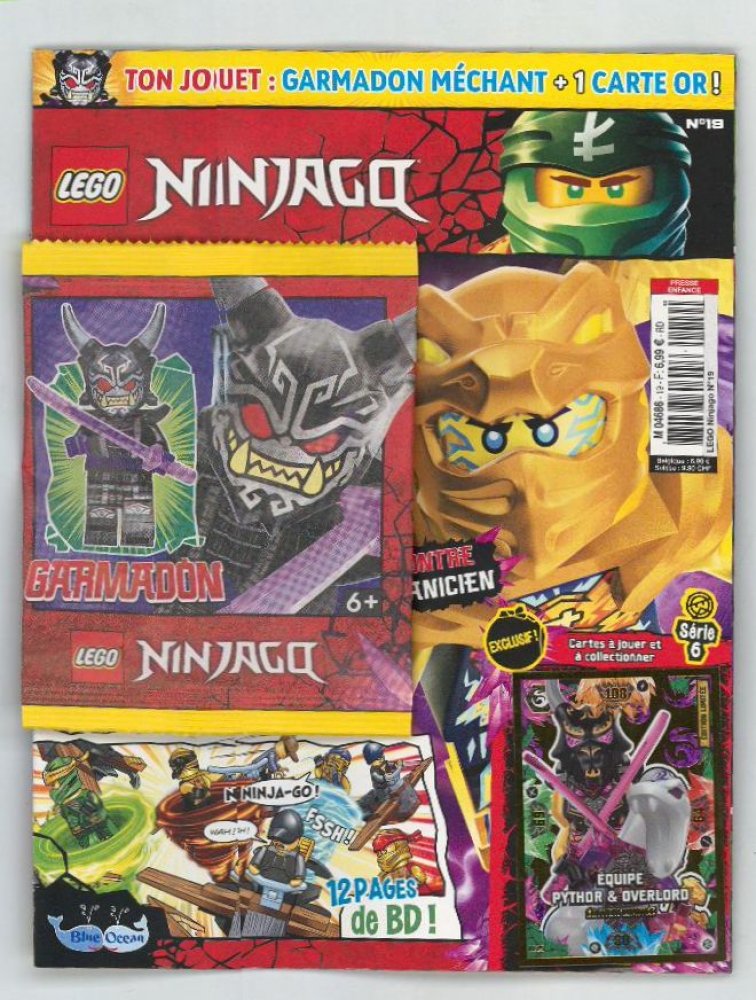Numéro 19 magazine Lego Ninjago