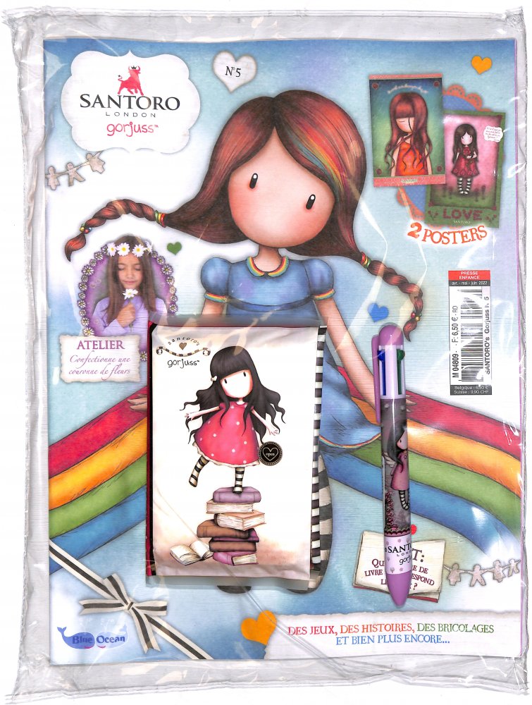 magazine Santoro London Gorjuss vendu au numéro