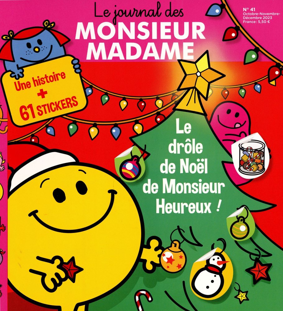 Numéro 41 magazine Le Journal des Monsieur Madame