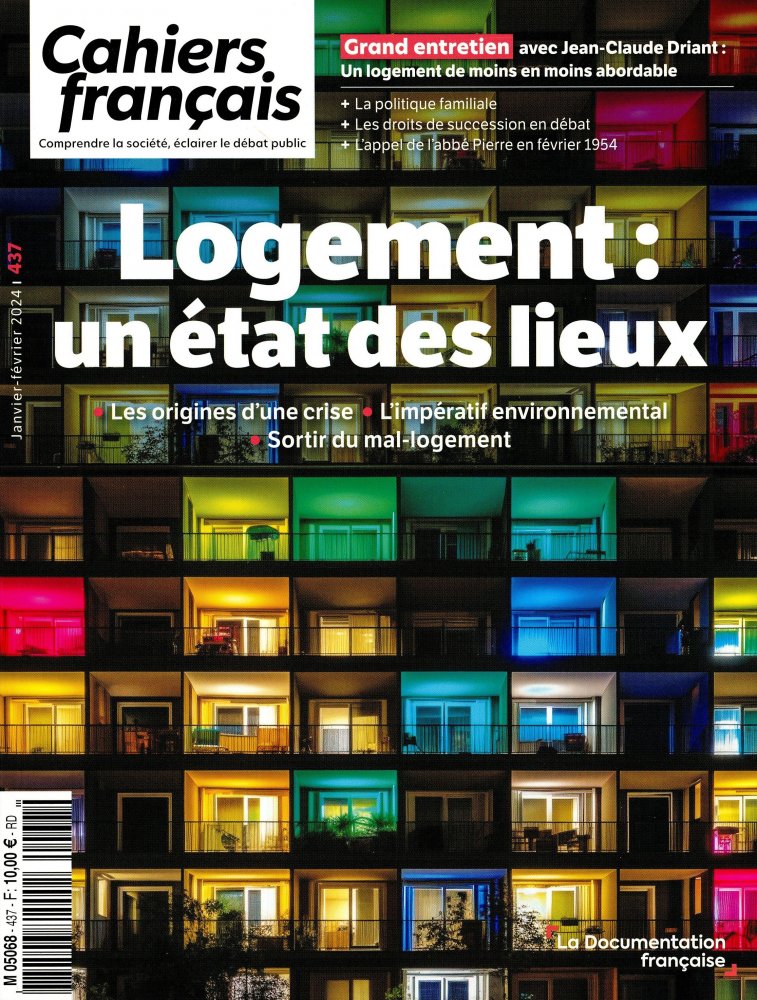 Numéro 437 magazine Cahiers Français
