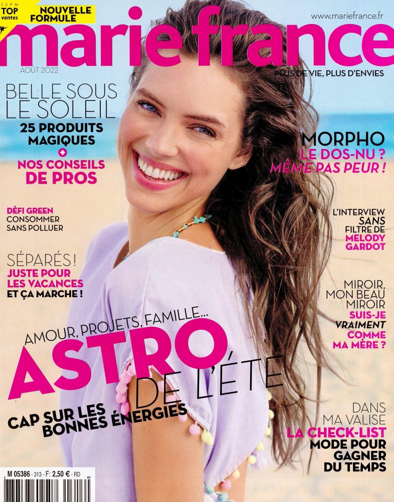 Numéro 313 magazine Marie France