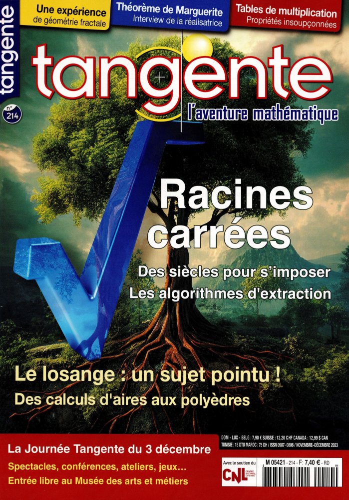 Numéro 214 magazine Tangente