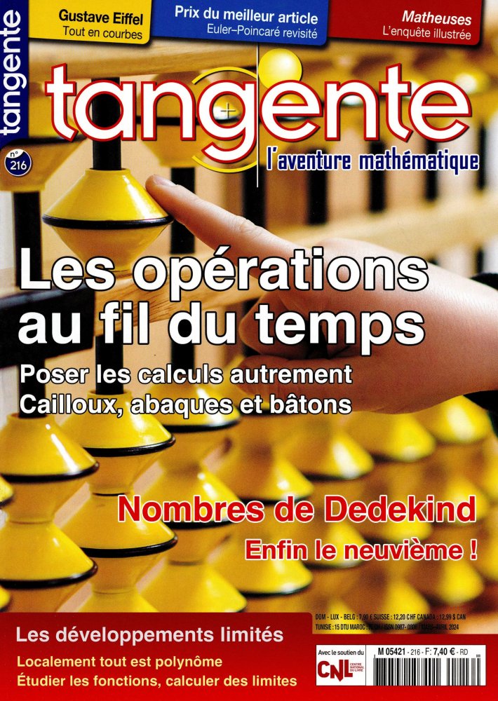 Numéro 216 magazine Tangente