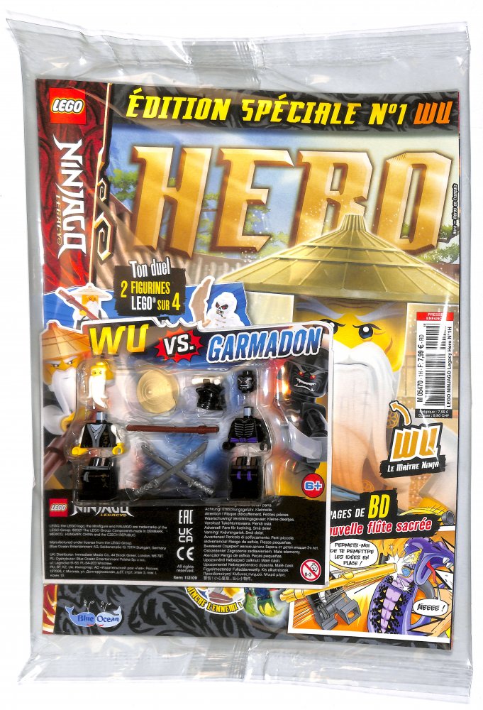 Numéro 1 magazine Lego Ninjago Legacy Hero