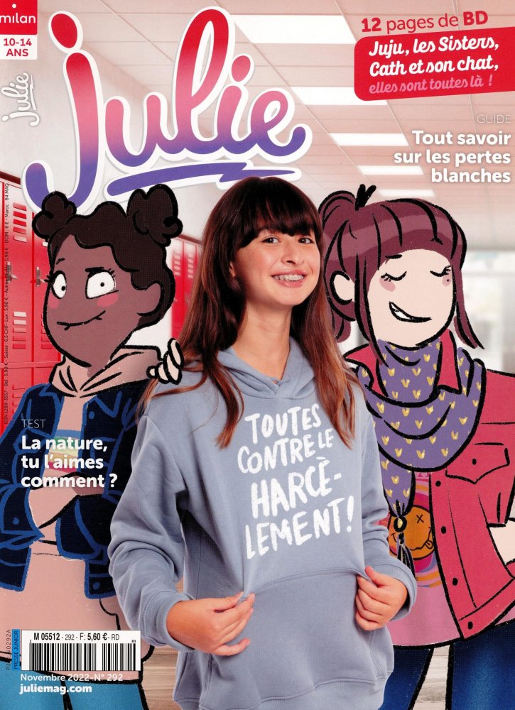 Numéro 292 magazine Julie