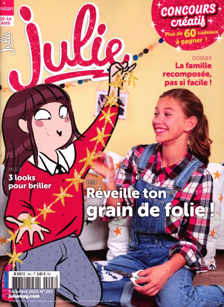 Numéro 293 magazine Julie