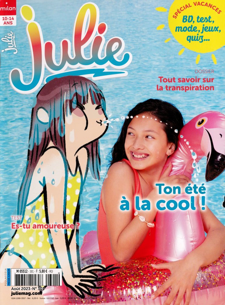 Numéro 301 magazine Julie