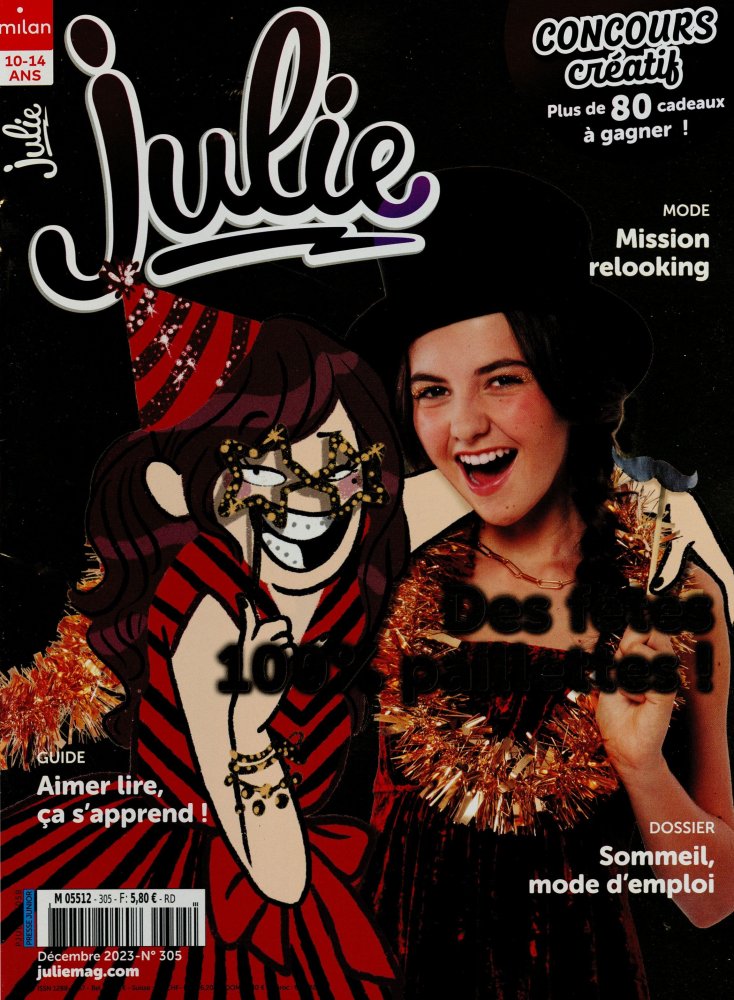 Numéro 305 magazine Julie