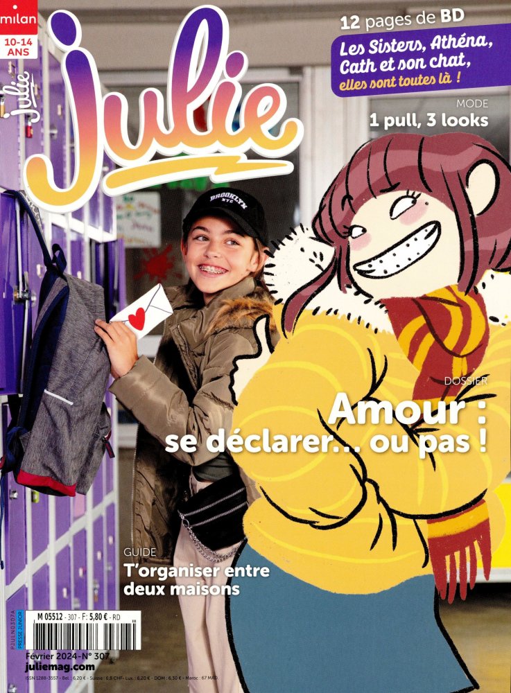 Numéro 307 magazine Julie