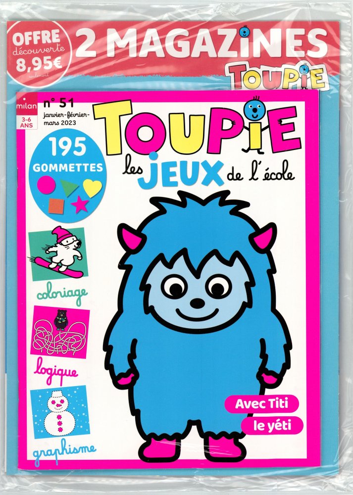 Numéro 2302 magazine Toupie + Toupie Jeux