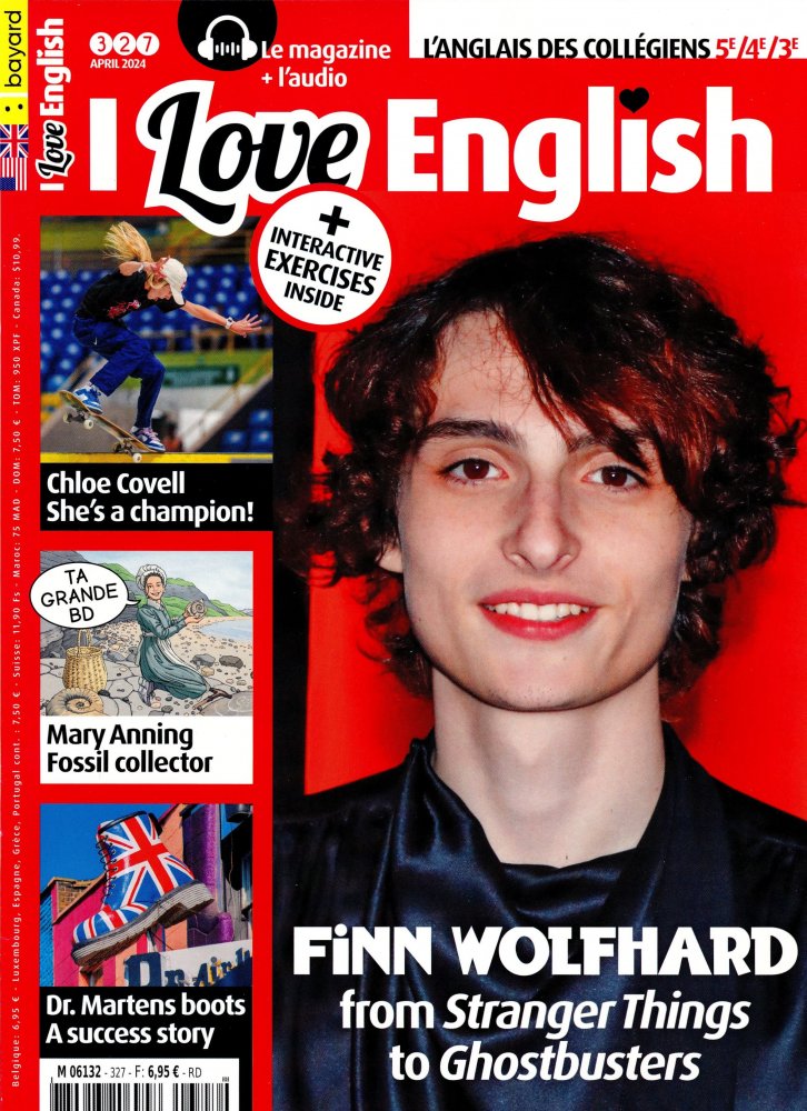 Numéro 327 magazine I love English