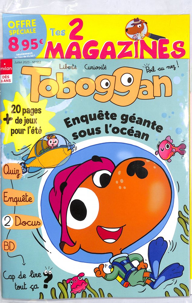 Numéro 22 magazine Toboggan + Toboggan Hors-Série Jeux