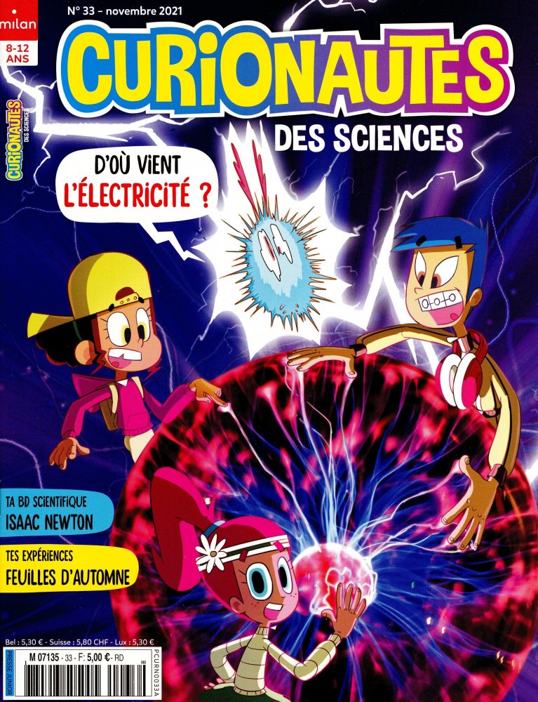 Numéro 33 magazine Curionautes des Sciences