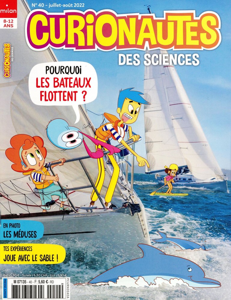 Numéro 40 magazine Curionautes des Sciences