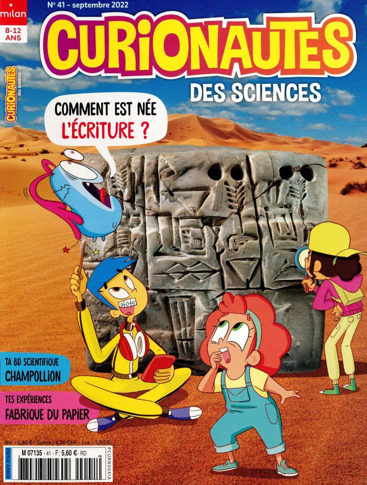 Numéro 41 magazine Curionautes des Sciences