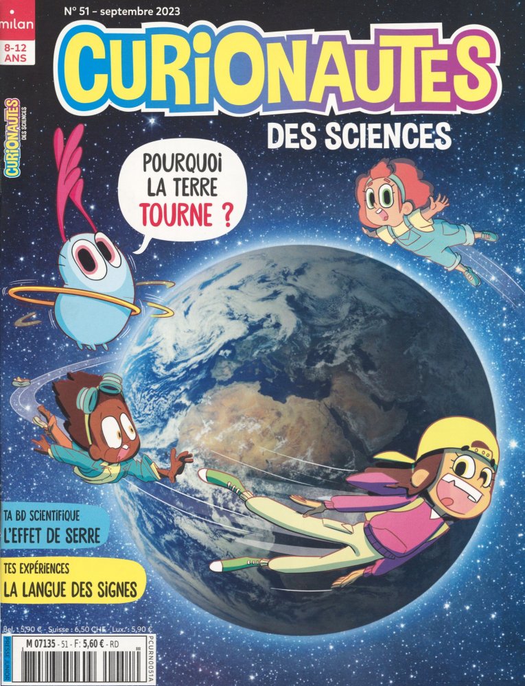 Numéro 51 magazine Curionautes des Sciences