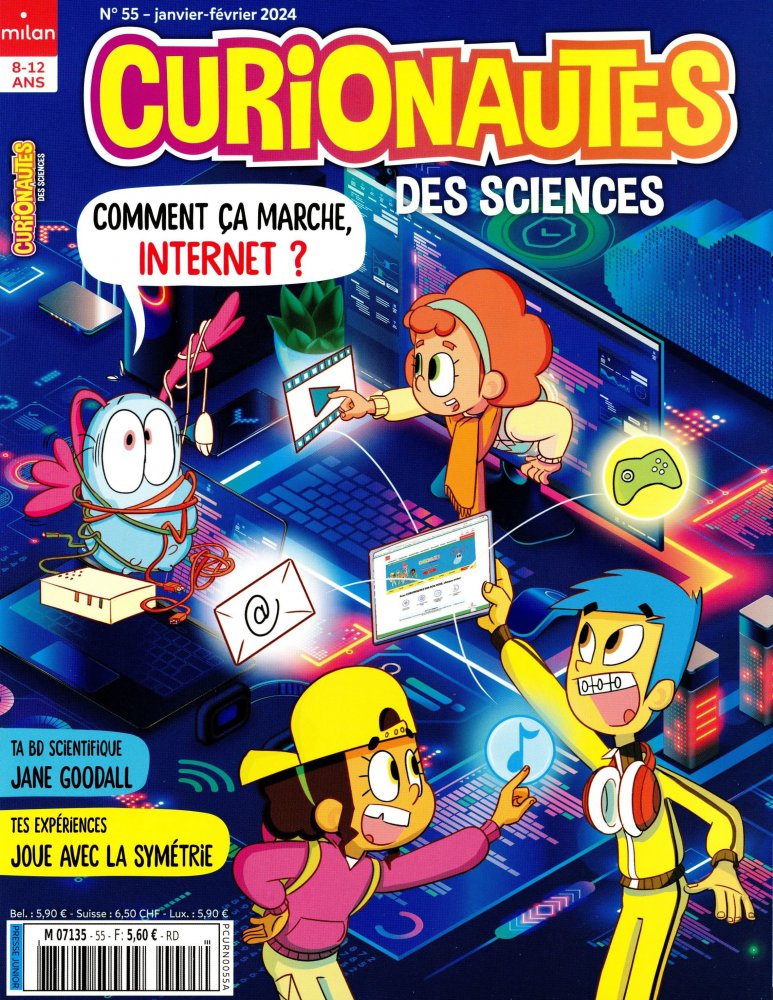 Numéro 55 magazine Curionautes des Sciences