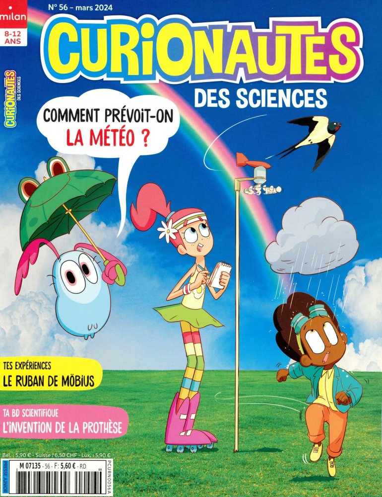 Numéro 56 magazine Curionautes des Sciences