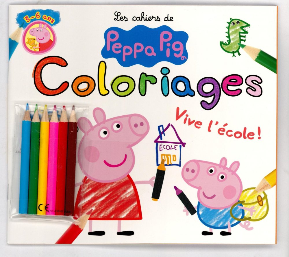 Numéro 27 magazine Les Cahiers de Peppa Pig Coloriages