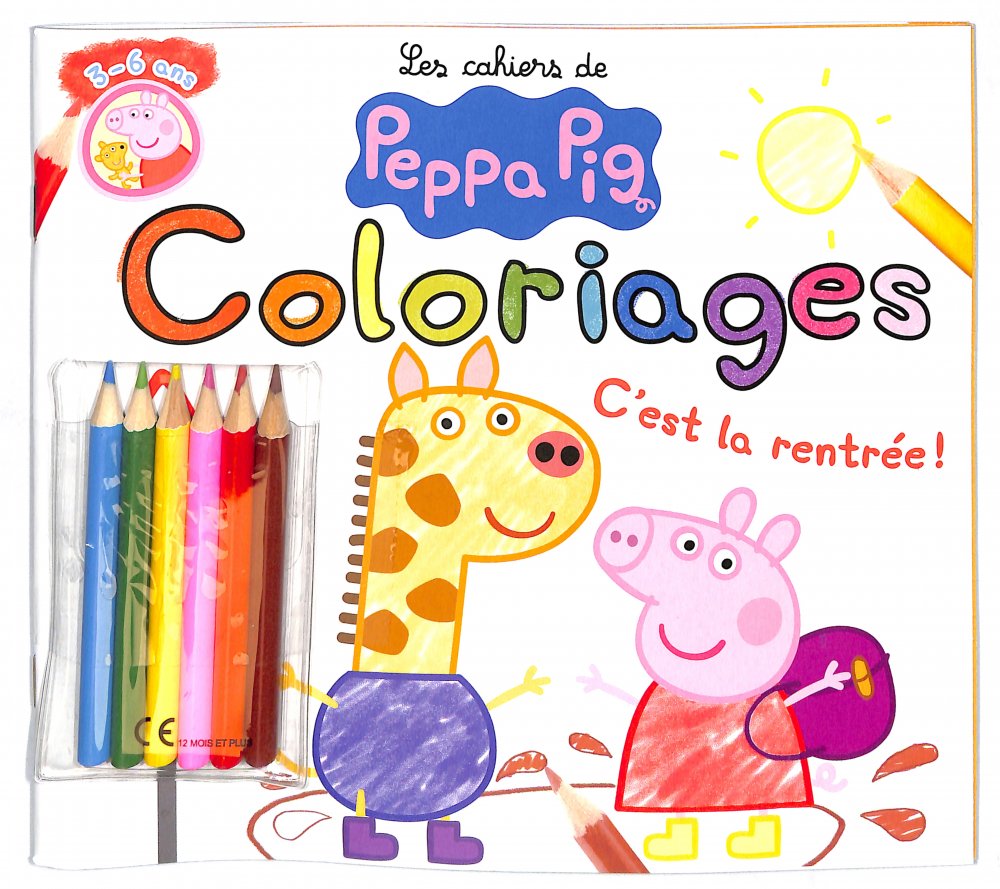 Numéro 31 magazine Les Cahiers de Peppa Pig Coloriages