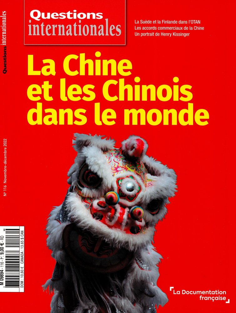 Numéro 116 magazine Questions Internationales