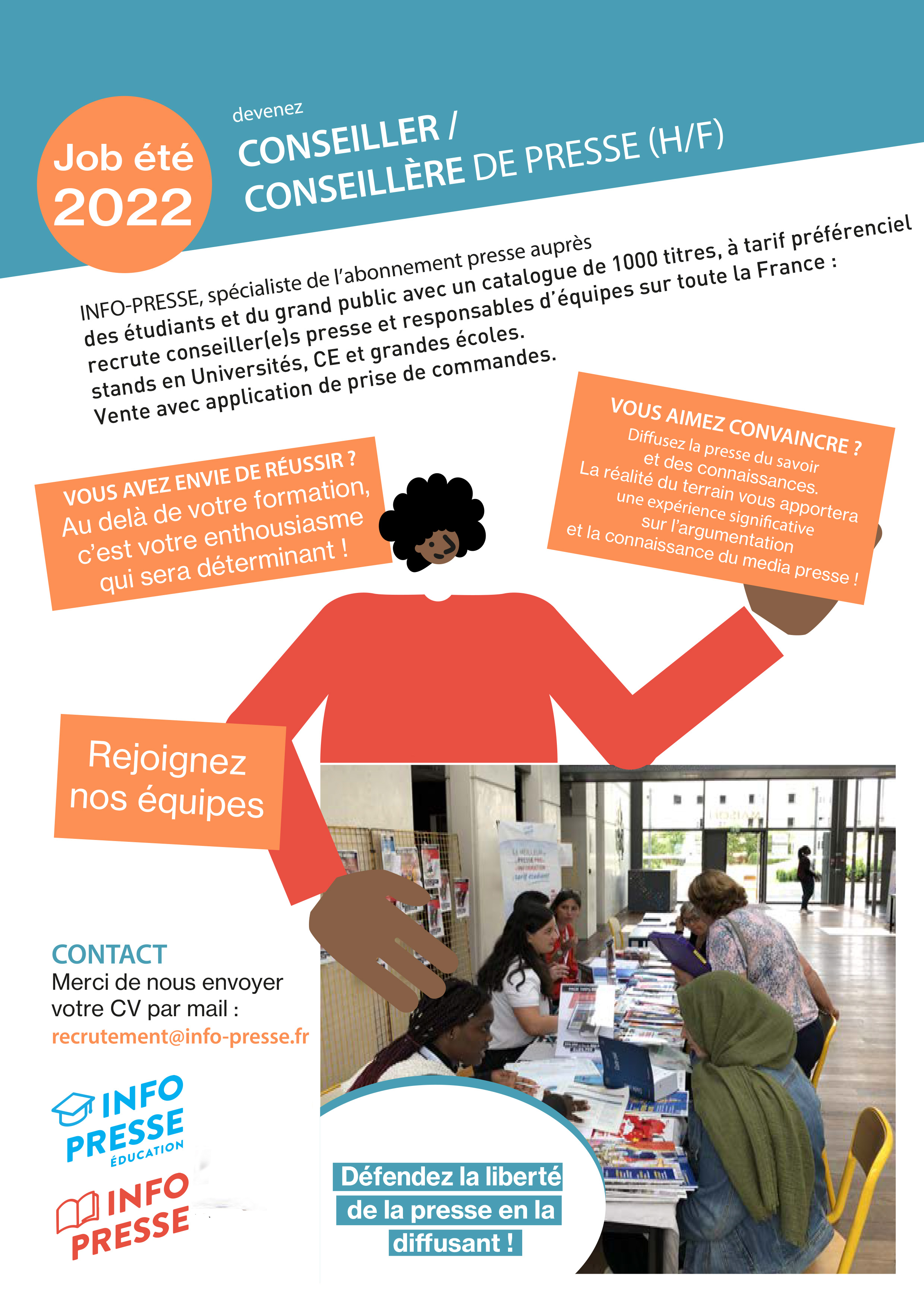 Recrutement Info Presse INFO PRESSE